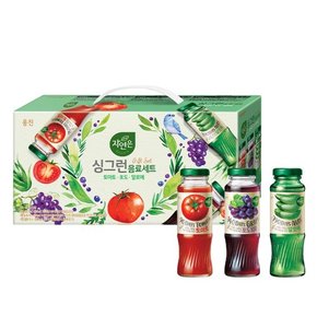 자연은 싱그런 음료세트 180ml 12병 (토마토 포도 알로에)