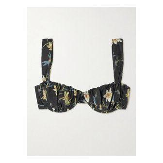 페이스풀더브랜드 페이스풀 에밀리 플로럴 프린트  비키니 탑 1647597352524417