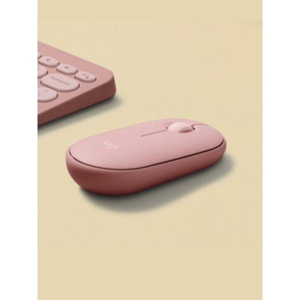 로지텍 코리아 PEBBLE 2 M350S 블루투스 무선 마우스 로즈