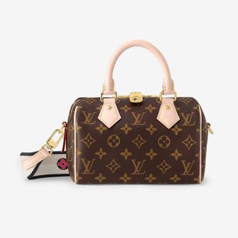 LOUIS VUITTON [국내/당일] 루이비통 스피디 반둘리에 20 토트백 모노그램 블랙 M46234