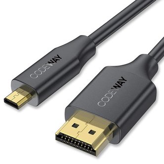 코드웨이 Micro HDMI to HDMI 2.0 케이블 5m