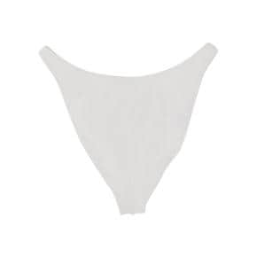 알렉산더 왕 BIKINI BRIEFS WITH LOGO Swimsuit 4CC2238040_100 WHITE