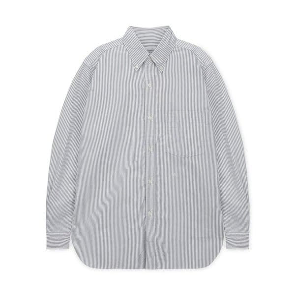 나나미카 남성 스트라이프 네이비 셔츠 S26SG080E NAVY