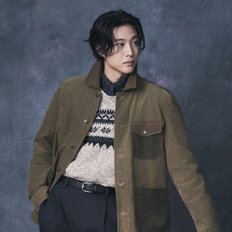 브룩스브라더스 [공식판매처] 패치워크 초어 재킷 (브라운) (BBOTMMF303)