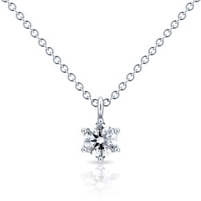 스텔라 다이아몬드 목걸이 GIA 0.3ct  (GIA/F.SI1/3EX/NONE)