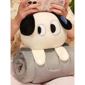 극세사 모찌 애니멀 인형 담요
