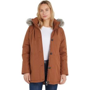 영국 타미힐피거 롱패딩 Tommy Hilfiger Women`s Padded Parka with Fur 1593179