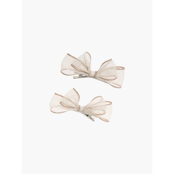 그레이스 리본 집게핀 세트