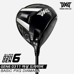 [주문제작/7일소요][카네정품]2023 PXG GEN6 드라이버[0311][여성용][BASIC PXG DIAMANA]