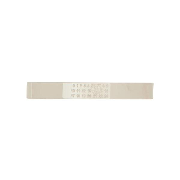 확대된 대표 26SS MM6 메종마르지엘라 팔찌 SM6UY0061P6469951 SILVER DOM