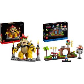 영국 소닉 레고 LEGO 71411 Super Mario The Mighty Bowser 3D Model Building Kit 21331 Ideas