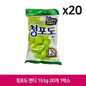 아이간식 롯데 청포도 캔디 153g 20개 1Box 사무실 간식 사무실간식 사탕