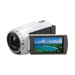 일본 소니 캠코더 Sony Handycam HDRCX680 Camcorder 30x Optical Internal Memory 64GB White W