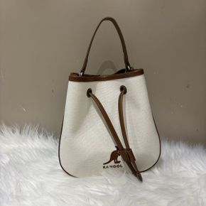 듀오 캔버스 버켓백 2 3912 아이보리 Duo Canvas Bucket Bag 2 3912 IVORY