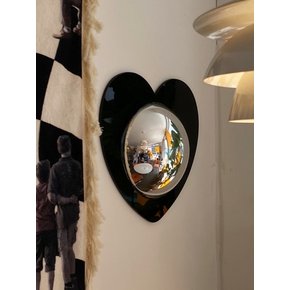 Heart Acrylic Convex Mirror
