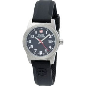 미국 빅토리녹스 시계 Victorinox Swiss Military Womens Field Classic Small Blue Dial 블랙 R