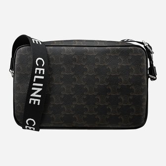 셀린느 [시흥점] 5F 197202DND 38OS 트리오페 캔버스 메신저백 블랙