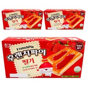 제과 후렌치파이 딸기 192g 3개