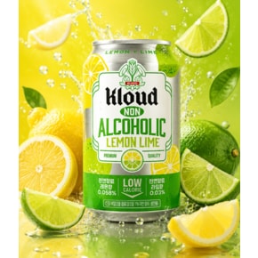[논알콜] 클라우드 논알콜릭 레몬라임 350ml