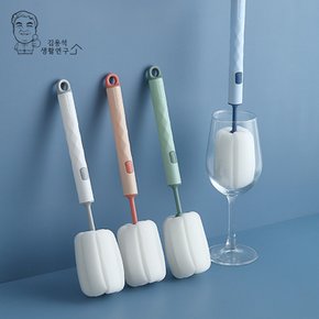 듀올 컵 세척 브러쉬 텀블러 젖병 병 수세미 주방용품