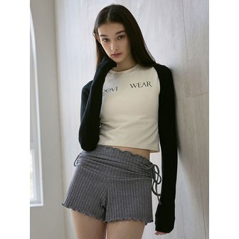 데비웨어 여성 요가복 DEVI-T0064-블랙 필라테스 유닛 슬릿 볼레로