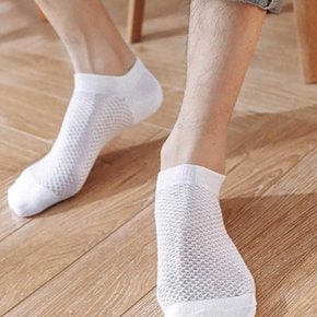남자 여름 시원한  메쉬 양말 발목 단목 삭스