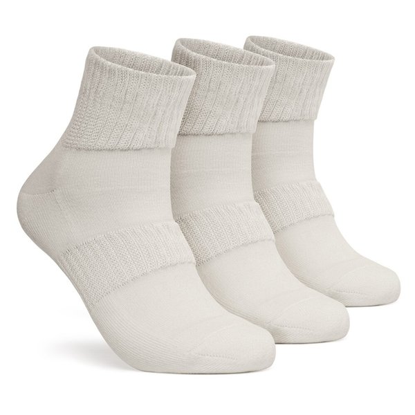 국산 순면 무압박 중목 양말 3팩