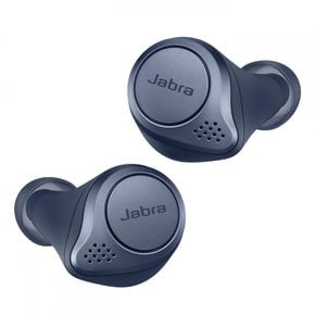 Jabra Elite Active 75t IP57 Bluetooth 5.0 완전 무선 이어폰 액티브 노이즈 캔슬링 네이비