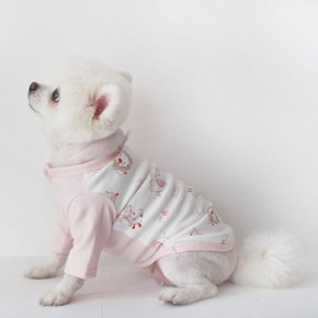 [SM-2XL]프렌즈 오가닉 강아지 내복 티셔츠 2color 멍고메리 실내복 봄 여름 가을 겨울