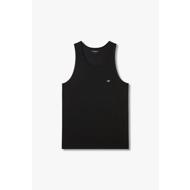 EMPORIO ARMANI 남성 이글 로고 패치 라운지 탱크탑(0815113002)