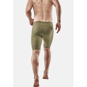 3752560 CEP THE RUN COMPRESSION SHORTS MEN - Sports shorts olive