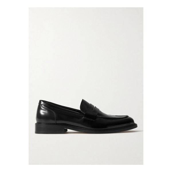 비니스 타우니 글로스 가죽 페니 로퍼 블랙 46376663162939156