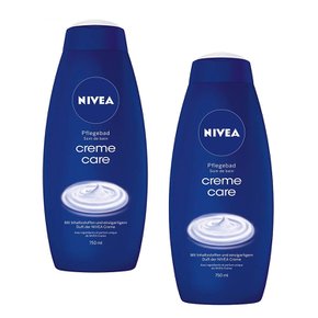 [해외직구] 니베아 NIVEA creme care 샤워젤 바디샤워 750Ml 2팩 유럽직구