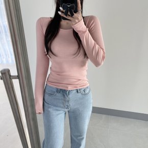 / 베이직 여리 슬림핏 면 데일리 긴팔 티셔츠 11컬러