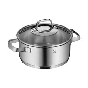 독일 WMF 가정용 주방 냄비 WMF Belmonte Saucepan Small 20 cm Glass Lid Induction Stewing Po