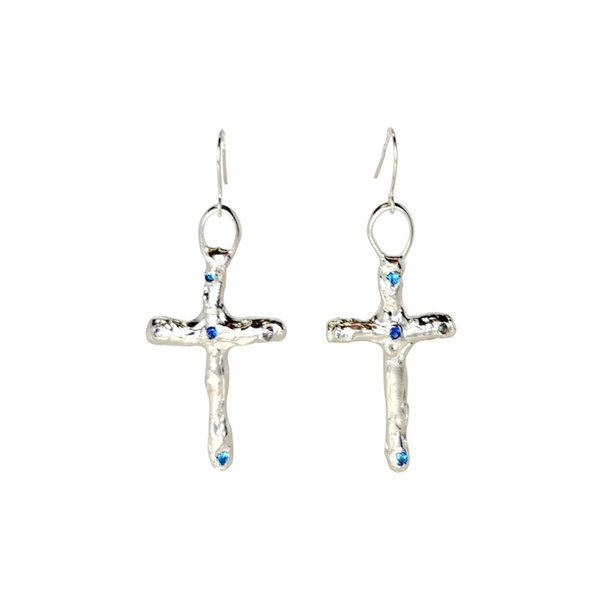 LUMEN Celestial Cross Earrings