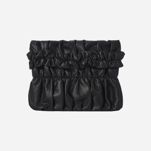 KWANI Tate Ruched Bag Black Small