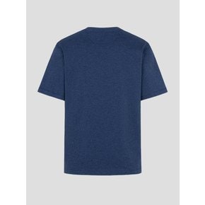 SS24[BC4242E02R][Essential] 남녀공용 수피마 코튼 라운드넥 티셔츠 - 네이비