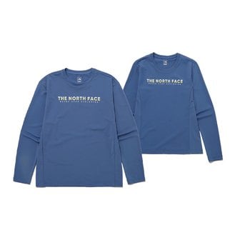 노스페이스 공용 OCEAN WAVE Ⅱ L/S R/TEE RNT7TP06B-DUB