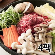  동추원 청정우 소불고기 전골 2세트(410g 4팩)/담백한 생불고기/감칠맛육수