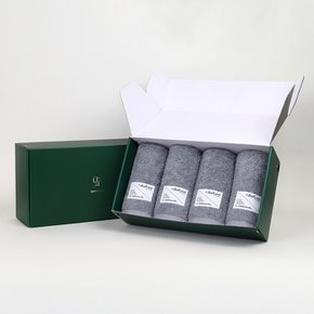 송월타올 1퍼센테이지 스톤 210g 40수 타올 4P 선물세트