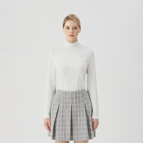 여성 간절기 터틀넥 티셔츠 아이보리 (IW0EKS30261)
