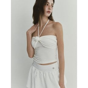 FLOWER STRING SLEEVELESS (IVORY)