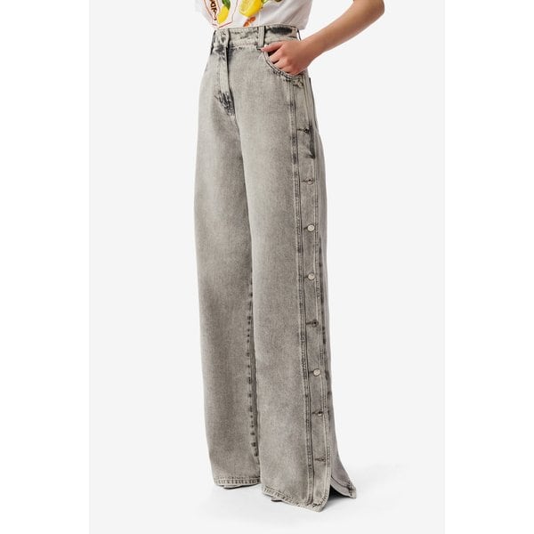 [여주점] [이로] 여성 ANDREEASPE 버튼 데님 팬츠 IOPDS25102GYL