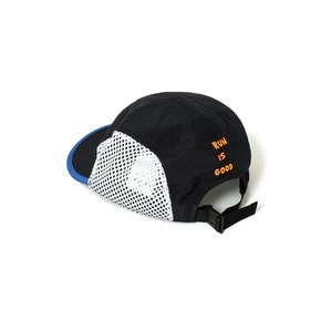 RUN IS GOOD RUNNERS CAP (BLACK)