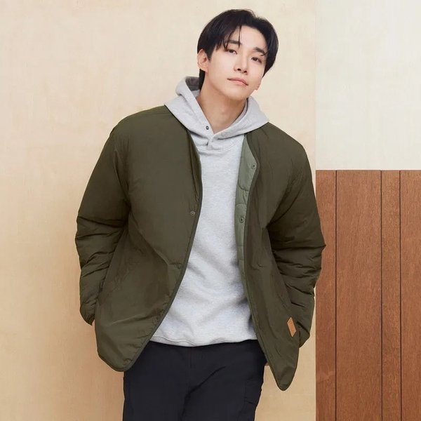 [부산점] 공용 써모퍼프 패딩자켓(넥리스) 7LE0960