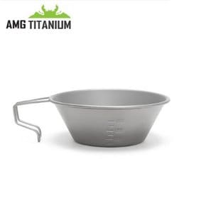 [AMG]티탄 고정형 시에라컵 M 230ML 티타늄 컵