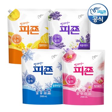 피죤 섬유유연제 2100ml 리필 x 6개