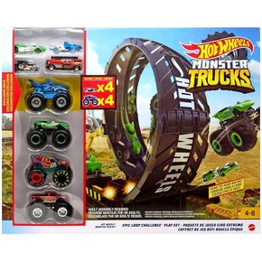 Hot Wheels 핫윌 MONSTER TRUCKS 몬스터 트럭 빅 루프 챌린지