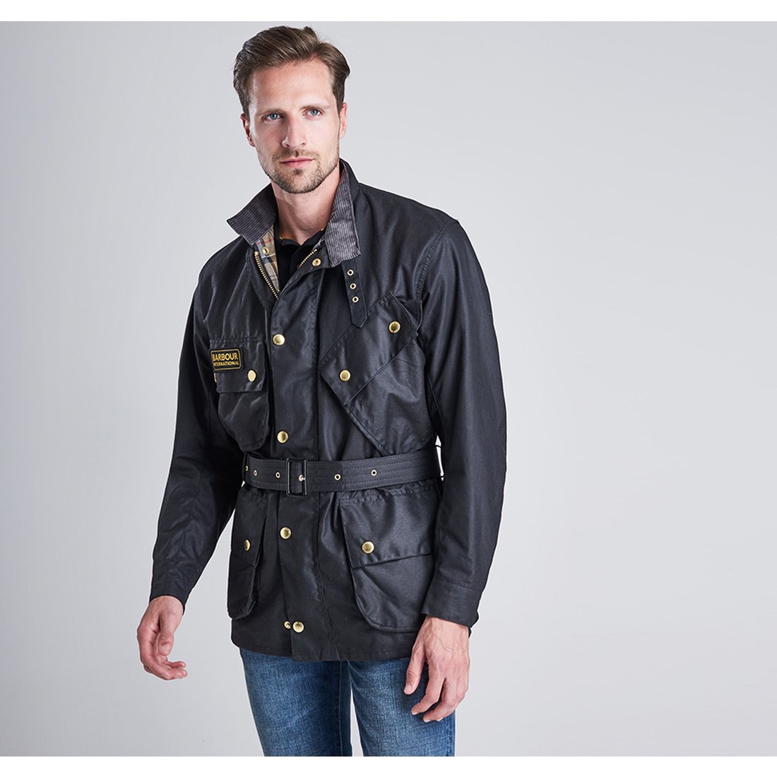 barbour international parka